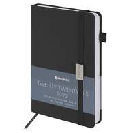 Ежедневник датированный 2026, А5, 138x213 мм, BRAUBERG 