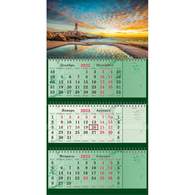 Календарь настенный 3-х блочный Суп-Пр+блок,2023,440х835,Маяк на рас.2409-7