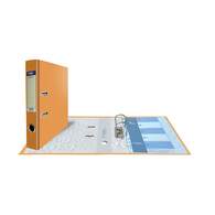 Папка-регистратор Expert Complete Classic, сверху пластик, внутри - картон, 50 мм, оранжевый