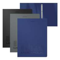 Папка на 4 кольцах пластиковая ErichKrause MEGAPOLIS, 35 мм, А4, ассорти 