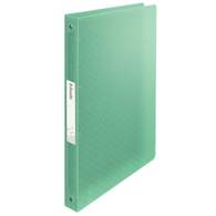 Папка на 4-х кольцах Esselte Colour Breez/Color Ice, 25 мм, зеленая