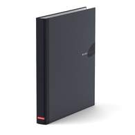 Папка–регистратор на 4 кольцах ErichKrause, Work inside, А4, 35 мм, черный