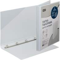 Папка "Панорама" Bantex, А4, 16/30мм, белая