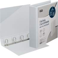 Папка "Панорама" Bantex, А4, 60/65мм, белая