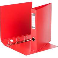 Папка на 4-х кольцах Bantex, А4, 40/50мм, картон/ПВХ, красная