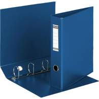 Папка на 4-х кольцах Bantex, А4, 40/50мм, картон/ПВХ, синяя