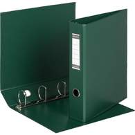 Папка на 4-х кольцах Bantex, А4, 45/60мм, картон/ПВХ, зеленая