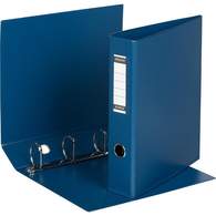 Папка на 4-х кольцах Bantex, А4, 45/60мм, картон/ПВХ, синяя