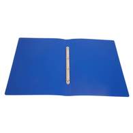 Папка на 4-х кольцах, вертикальная, А3, 27мм, 0,8мм, синяя