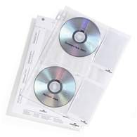 Папка-карман Durable, А4, для 4 CD, 5шт/уп