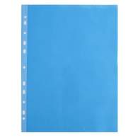 Папка-карман цветная синяя Премиум, А4+, глянец, 30мкм, 50шт/уп