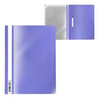 Папка-скоросшиватель пластиковая ErichKrause Diagonal Pastel, A4, фиолетовый