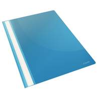 Скоросшиватель Esselte с прозрачным верхним листом, А4, голубой