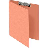 Папка-планшет с крышкой Lamark Delight Time А4, с верхним зажимом, ламинированный картон, УФ-лак, корешок 10 мм, цвет мускатная дыня