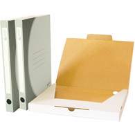 Офис-папка Офис-Стандарт, А4, картон, 30 мм, белый