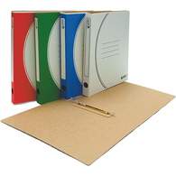 Офис-папка скоросшиватель Офис-Стандарт, А4, картон, 30 мм, зеленый