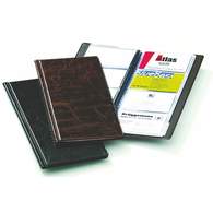 Визитница Durable Visifix, 96 карт, ПВХ, 253*115 мм, коричневый