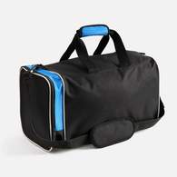 Спортивная сумка Fitnext черная с синим