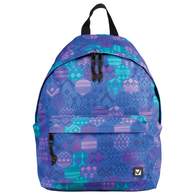 Рюкзак BRAUBERG, универсальный, сити-формат, фиолетовый, 