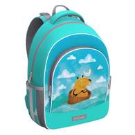 Ученический рюкзак с грудной перемычкой ErichKrause ErgoLine® 15L Capybara Travel