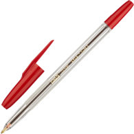 Ручка шариковая Attache Corvet, 0,7мм, красная 
