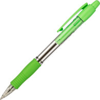 Ручка шариковая BPGP-10R-F SG SUPER GRIP светло-зеленого цвета 