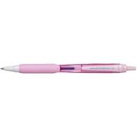 Ручка шариковая UNI Jetstream SXN-101-07FL Fancy Colour, 0,7мм, автомат, с резиновым упором, розовый корпус, cиняя
