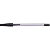 Ручка шариковая Dolce Costo тонированный п/прозр.корпус, мет.наконечник, черная, 0,7 мм
