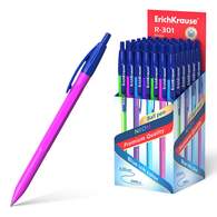 Ручка шариковая автоматическая  ErichKrause R-301 Neon Matic 0.7, цвет чернил синий 
