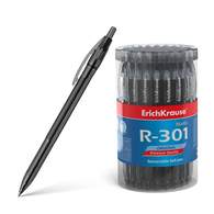 Ручка шариковая автоматическая ErichKrause R-301 Original Matic 0.7, цвет чернил черный 