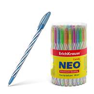 Ручка шариковая ErichKrause Neo Candy, цвет чернил синий 
