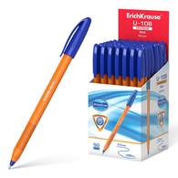 Ручка шариковая ErichKrause U-108 Orange Stick 1.0, Ultra Glide Technology, цвет чернил синий 