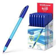Ручка шариковая ErichKrause U-109 Neon Stick&Grip 1.0, Ultra Glide Technology, цвет чернил синий 