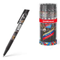 Ручка шариковая автоматическая ErichKrause ColorTouch Rough Native, цвет чернил синий