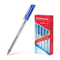 Ручка шариковая  Erich Krause ULTRA L-10, 0,6 мм, синий