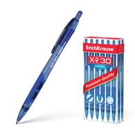 Ручка шариковая  Erich Krause XR-30, автоматическая, 0,7 мм, синий