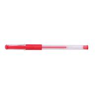 Ручка гелевая Dolce Costo, прозр.корпус с рез.держателем, красная, 0,5 мм