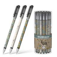 Ручка гелевая ErichKrause Natural Life Stick, цвет чернил черный 