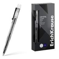 Ручка гелевая ErichKrause Crystal Stick Classic 0.5, цвет чернил черный 