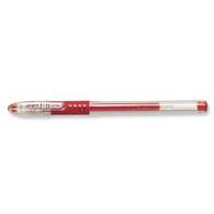 Ручка гелевая Pilot G1 Grip, резиновая манжета, 0,5 мм, красный