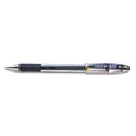 Ручка гелевая Pilot BLN-G3-38-B G3, 0,38мм, с резиновым упором, черная