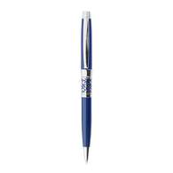 Ручка шариковая Manzoni VENEZIA цвет корпуса: синий матовая картоный футляр