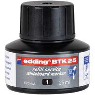 Чернила для борд-маркеров EDDING BTK25/001, 25мл, черные