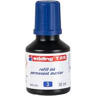 Чернила для маркеров перманент EDDING T25/003, 30мл, синие