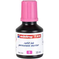 Чернила для маркеров перманент EDDING T25/009, 30мл, розовые