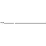 Стержень шариковый для автоматической ручки Pentel BK105, 109 мм, черный