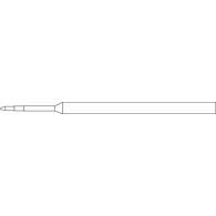 Стержень гелевый для ручек Pentel BLN75, BLN105, 111 мм, черный