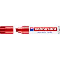 Маркер перманентный EDDING 800/002, 4-12мм, красный