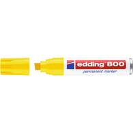 Маркер перманентный EDDING 800/005, 4-12мм, желтый