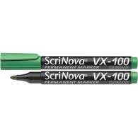  Маркер Permanent  ScriNova VX-100 зелёный